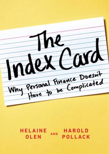 Cover of The Index Card by Helaine Olen, Harold Pollack