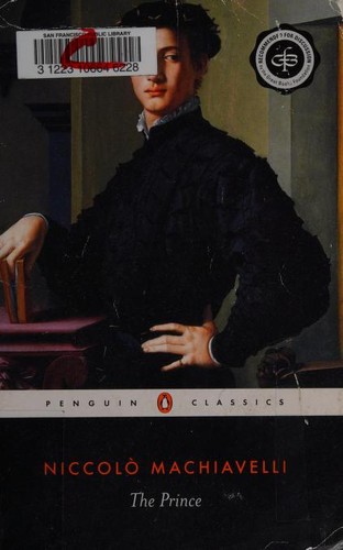 Cover of The Prince by Niccolò Machiavelli